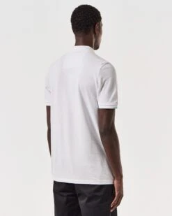 Weekend Offender Rivas Polo Shirt White/Celeste Blue 11 Weekend Offender Rivas Polo Shirt White/Celeste Blue -Clothing Shop POSS2411 RIVAS WHITE 6769