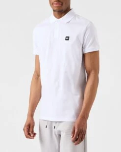 Weekend Offender Monteray Mercerised Polo Shirt White -Clothing Shop POSSS2310 MONTERAY WHITE 50432