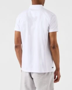 Weekend Offender Monteray Mercerised Polo Shirt White -Clothing Shop POSSS2310 MONTERAY WHITE 50442
