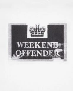 Weekend Offender Bonpensiero Graphic T-Shirt White -Clothing Shop PTAW22 16 BONPENSIERO WHITE 0222 31e26ab5 84d7 4075 8013 1824b6cb5f5c