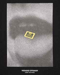 Weekend Offender Trip Graphic T-Shirt Black -Clothing Shop PTAW23 08 TRIP BLACK 2189