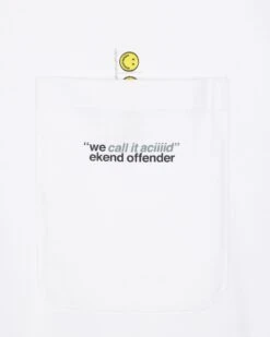 Weekend Offender Aciiid Oversized Graphic T-Shirt White -Clothing Shop PTAW23 09 ACIIID WHITE 2204