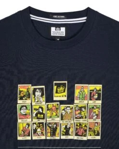 Weekend Offender Polaroids Graphic T-Shirt Navy -Clothing Shop PTAW23 13 POLAROIDS NAVY 2146