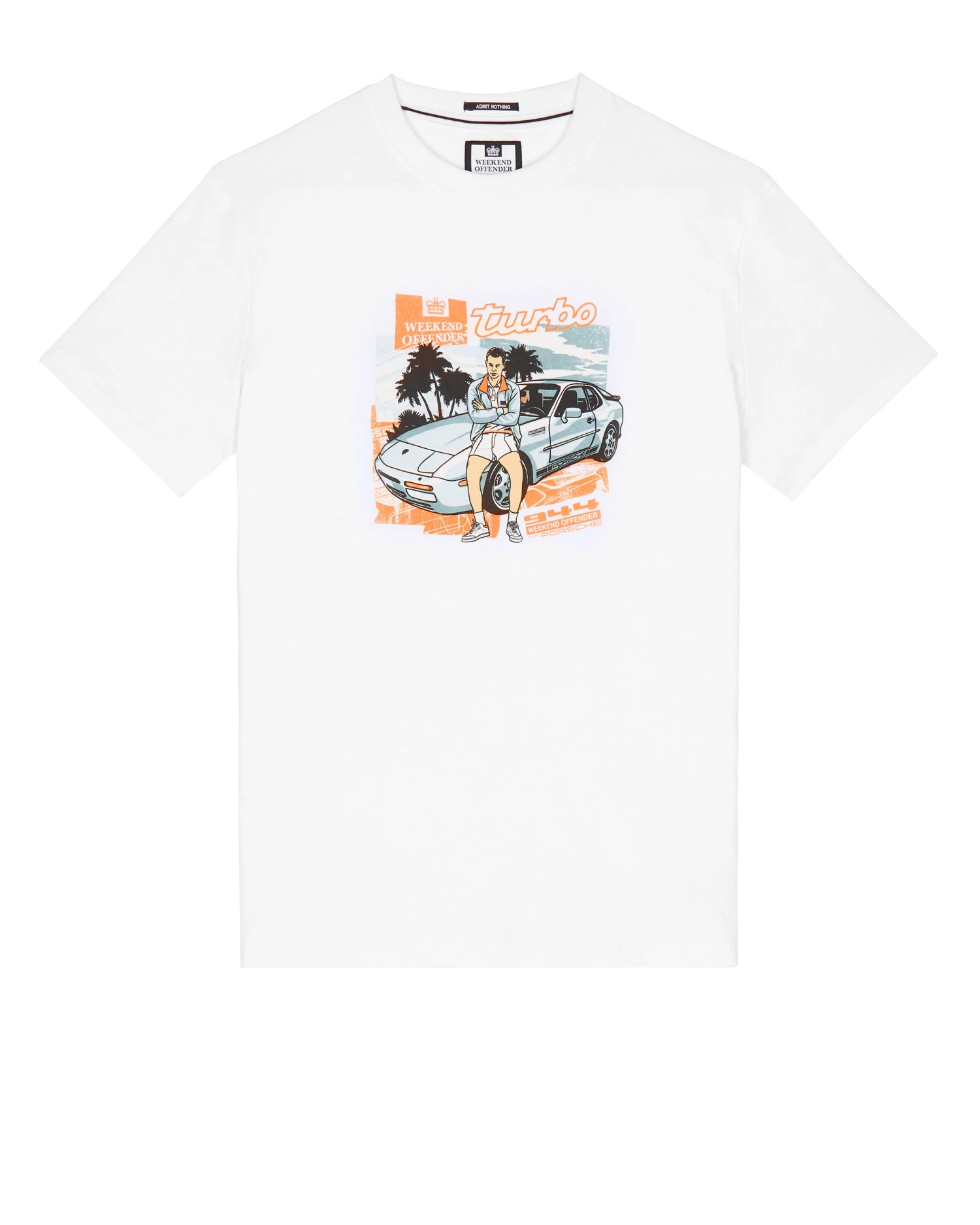 Weekend Offender 944 Graphic T-Shirt White