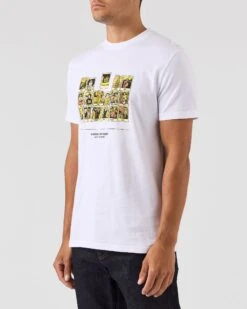 Weekend Offender Polaroids Graphic T-Shirt White -Clothing Shop PTAW2313 POLAROIDS WHITE 0041