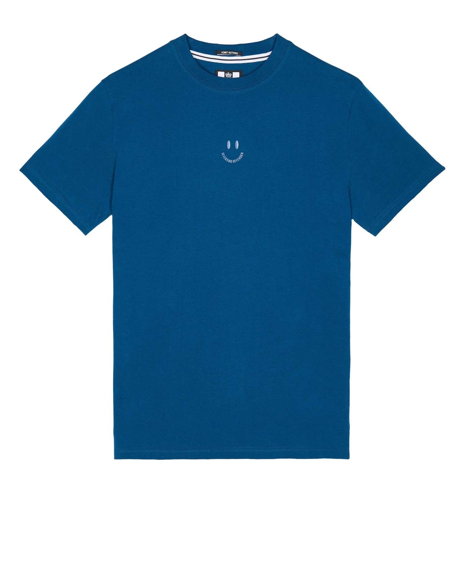 Weekend Offender Smile Graphic T-Shirt Juniper Blue