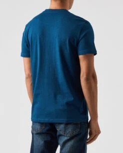 Weekend Offender Bonpensiero Graphic T-Shirt Juniper Blue -Clothing Shop PTAW2316 BONPENSIERO JUNIPER 0340 MODEL