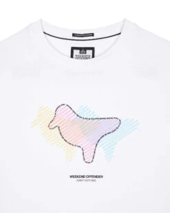 Weekend Offender Gabe Graphic T-Shirt White -Clothing Shop PTSS23 07 GABE WHITE 5602