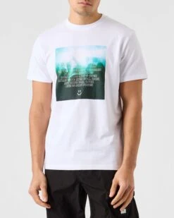 Weekend Offender Heroes Graphic T-Shirt White -Clothing Shop PTSS2312 HEROES WHITE 4389