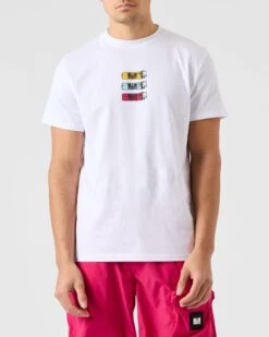 Weekend Offender Clipper Graphic T-Shirt White -Clothing Shop PTSS2314 CLIPPER WHITE 4516