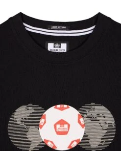Weekend Offender Mexico Graphic T-Shirt Black -Clothing Shop PTSS2402 MEXICO BLACK 7198