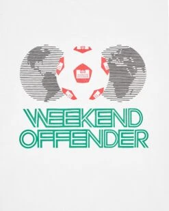 Weekend Offender Mexico Graphic T-Shirt White -Clothing Shop PTSS2402 MEXICO WHITE 2955