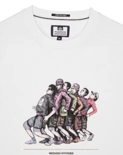 Weekend Offender Madness Graphic T-Shirt White 10 Weekend Offender Madness Graphic T-Shirt White -Clothing Shop PTSS2405 MADNESS WHITE 3455 dd644ab6 37f0 495b a9bc 6c518efd4c2e