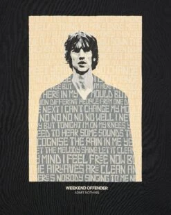 Weekend Offender Symphony Graphic T-Shirt Black -Clothing Shop PTSS2407 SYMPHONY BLACK 2977