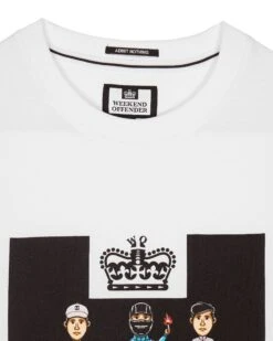 Weekend Offender Seventy-Two Graphic T-Shirt White -Clothing Shop PTSS2408 SEVENTY TWO WHITE 7171copy