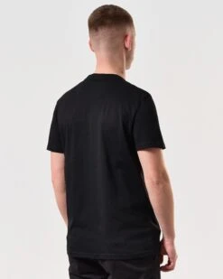 Weekend Offender Shoom Graphic T-Shirt Black -Clothing Shop PTSS2410 SHOOM BLACK 5863 MODEL