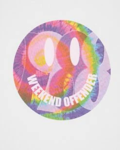 Weekend Offender Shoom Graphic T-Shirt White -Clothing Shop PTSS2410 SHOOM WHITE 7178copy