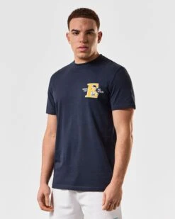 Weekend Offender Ryder Graphic T-Shirt Navy 8 Weekend Offender Ryder Graphic T-Shirt Navy -Clothing Shop PTSS2412 RYDER NAVY 4855 MODEL