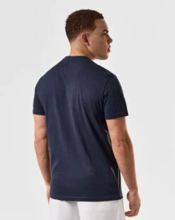 Weekend Offender Ryder Graphic T-Shirt Navy 9 Weekend Offender Ryder Graphic T-Shirt Navy -Clothing Shop PTSS2412 RYDER NAVY 4856 MODEL