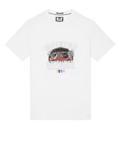Weekend Offender Pyramid Graphic T-Shirt White