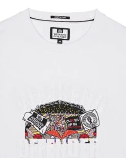 Weekend Offender Pyramid Graphic T-Shirt White -Clothing Shop PTSS2414 PYRAMID WHITE 3452