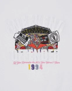 Weekend Offender Pyramid Graphic T-Shirt White -Clothing Shop PTSS2414 PYRAMID WHITE 3453