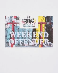 Weekend Offender Bissel Graphic T-Shirt White -Clothing Shop PTSS2417 BISSEL WHITE 2964