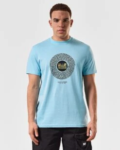 Weekend Offender Resurrection Graphic T-Shirt Saltwater Blue -Clothing Shop PTSS2418 RESSURECTION SALTWATER 5265 MODEL