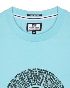 Weekend Offender Resurrection Graphic T-Shirt Saltwater Blue -Clothing Shop PTSS2418 RESURRECTION SALTWATER 7649