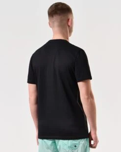 Weekend Offender Keyte Graphic T-Shirt Black -Clothing Shop PTSS2419 KEYTE BLACK 6246 MODEL