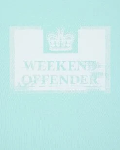 Weekend Offender Bonpensiero Graphic T-Shirt Celeste Green -Clothing Shop PTSS2420 BONPENSIERO CELESTE 3624