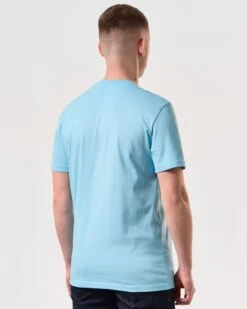 Weekend Offender Bonpensiero Graphic T-Shirt Saltwater Blue -Clothing Shop PTSS2420 BONPENSIERO SALTWATER 6220 MODEL