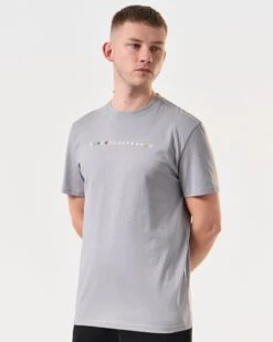 Weekend Offender Max Graphic T-Shirt Smokey Grey -Clothing Shop PTSS2421 MAX SMOKEY 5975 MODEL