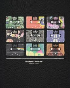 Weekend Offender Kids Hanover Graphic T-Shirt Black -Clothing Shop PTSS2422 HANOVER BLACK 3441 b9161e57 2459 463c b8f4 e1bf6561b14f