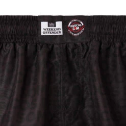 Weekend Offender Pascal Gym Rashguard And Shorts Set Black -Clothing Shop Pascal Rashset DetailB