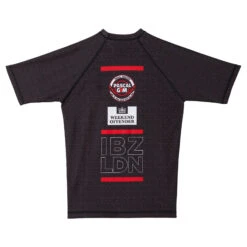 Weekend Offender Pascal Gym Rashguard And Shorts Set Black -Clothing Shop Pascal Rashset DetailF