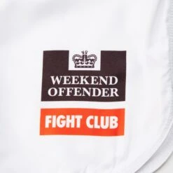 Weekend Offender Rashguard And Shorts Set White -Clothing Shop RASH GUARD WHITE DETAIL 6