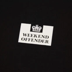 Weekend Offender Running Club Set Of 3 -Clothing Shop RUNNING CLUB BLACK TOP TEE DETAIL 3