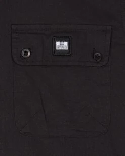 Weekend Offender Postiano Casual Ranger Shirt Black -Clothing Shop SHAW22 01 POSTIANO BLACK 7030 c9a754aa 0f84 4bc1 aa4f c00e3d9ae403