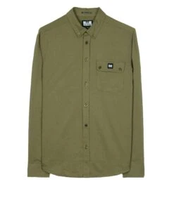 Weekend Offender Postiano Ranger Shirt Dark Khaki