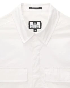 Weekend Offender Janeret Shirt White -Clothing Shop SHAW2304 JANERET WHITE 4534