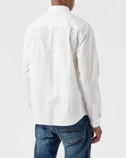 Weekend Offender Janeret Shirt White -Clothing Shop SHAW23204 JANERET WHITE 0108 MODEL