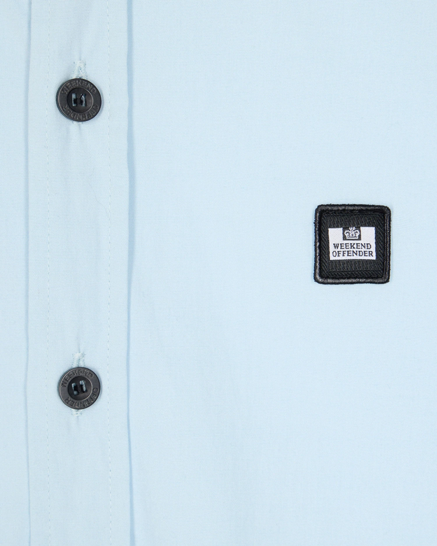 Weekend Offender Barboza Poplin Shirt Mineral 7 Weekend Offender Barboza Poplin Shirt Mineral - Image 7