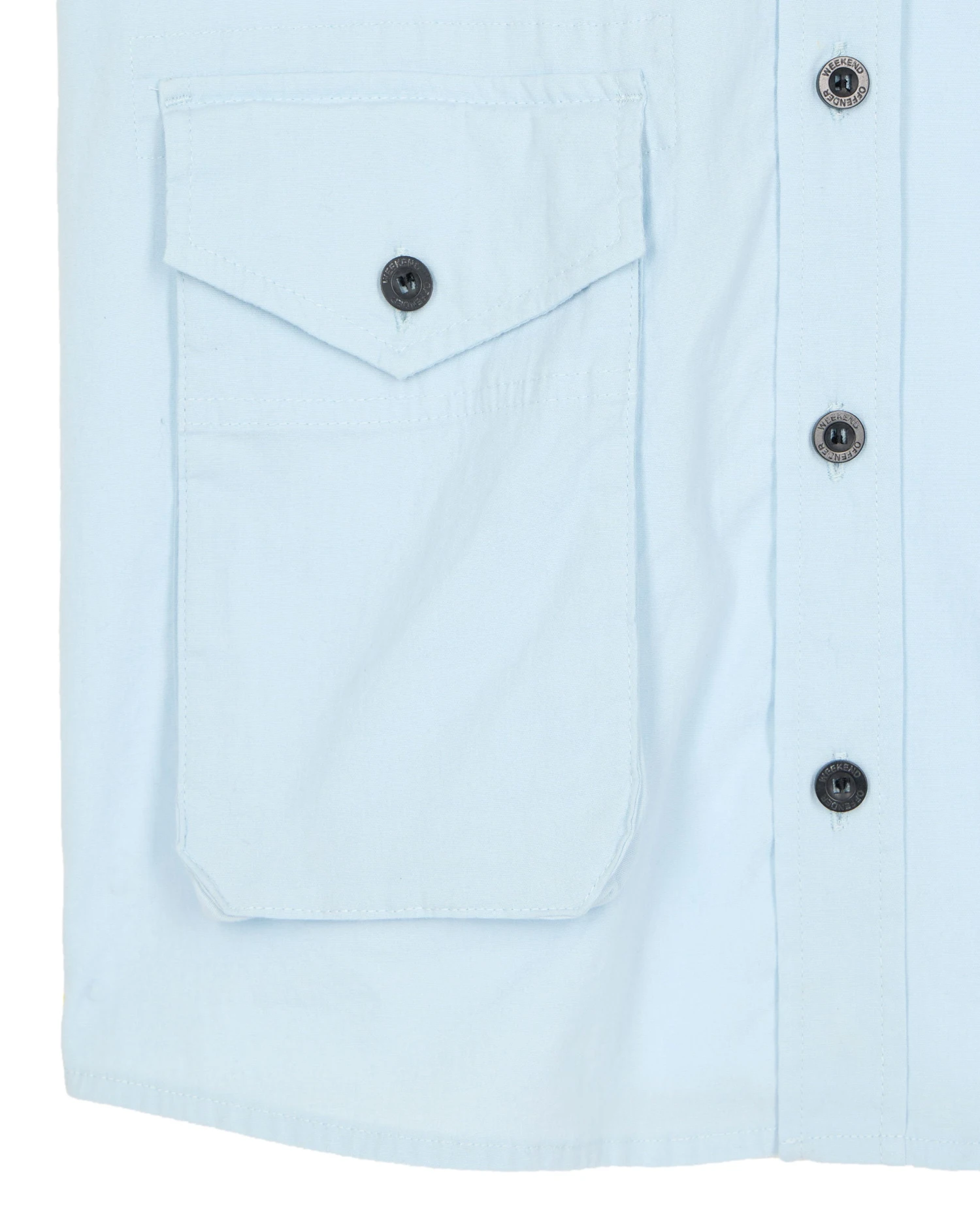 Weekend Offender Barboza Poplin Shirt Mineral 8 Weekend Offender Barboza Poplin Shirt Mineral - Image 8