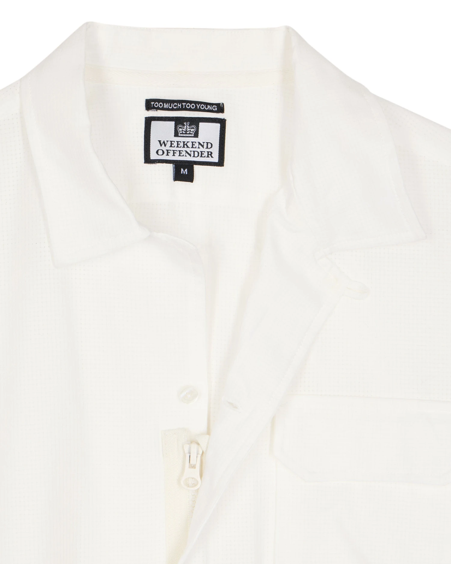Weekend Offender Wilde Shirt White 5 Weekend Offender Wilde Shirt White - Image 5
