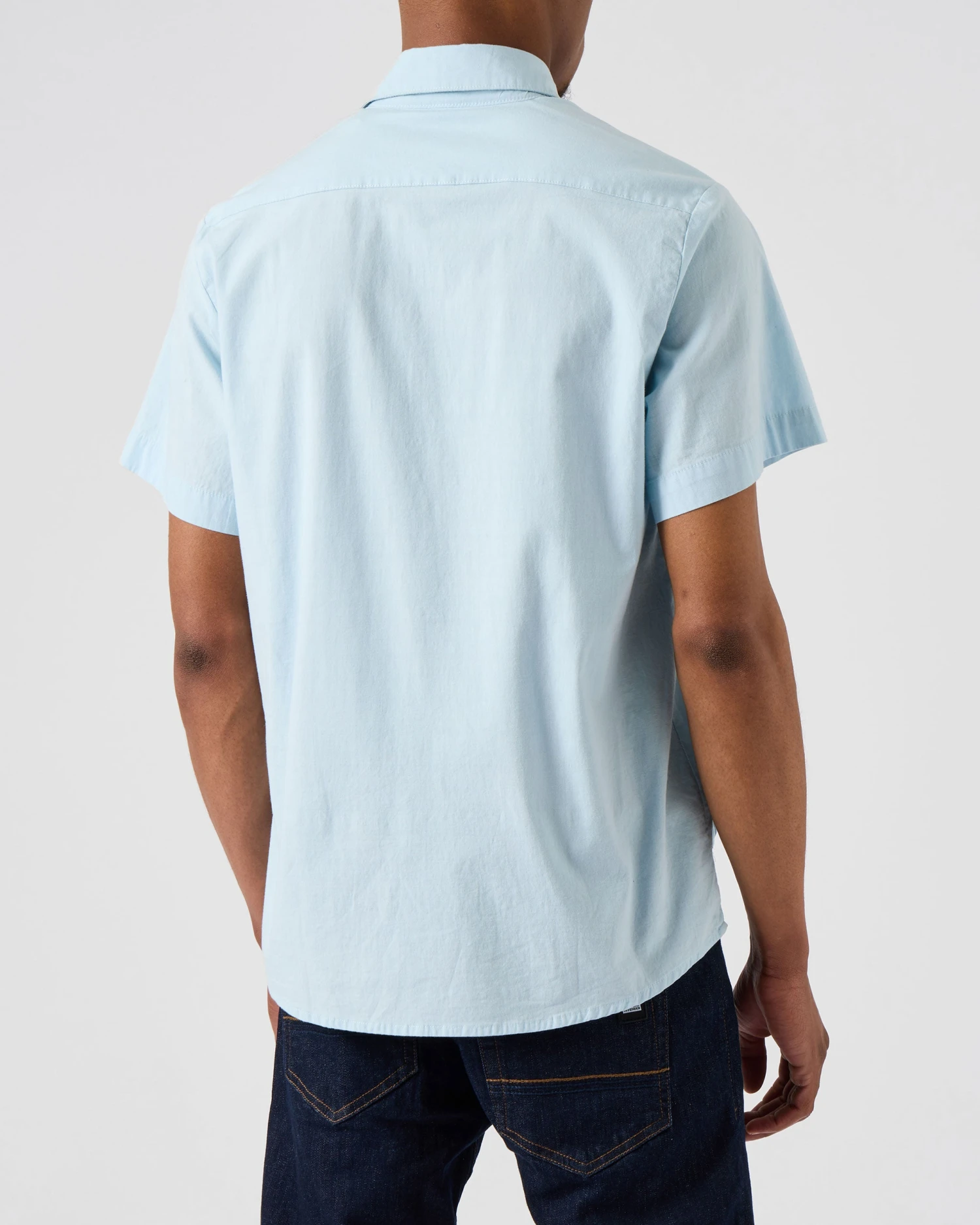 Weekend Offender Barboza Poplin Shirt Mineral 3 Weekend Offender Barboza Poplin Shirt Mineral - Image 3