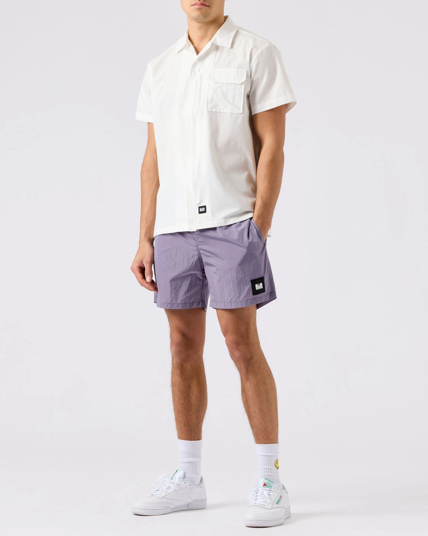 Weekend Offender Wilde Shirt White 2 Weekend Offender Wilde Shirt White - Image 2