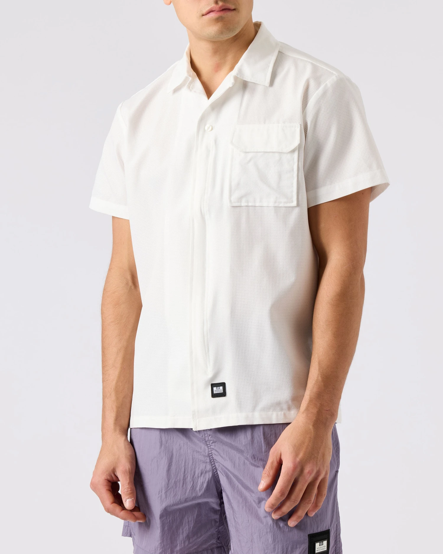 Weekend Offender Wilde Shirt White 3 Weekend Offender Wilde Shirt White - Image 3