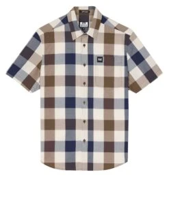 Weekend Offender Joyce Holiday Shirt Large House Check