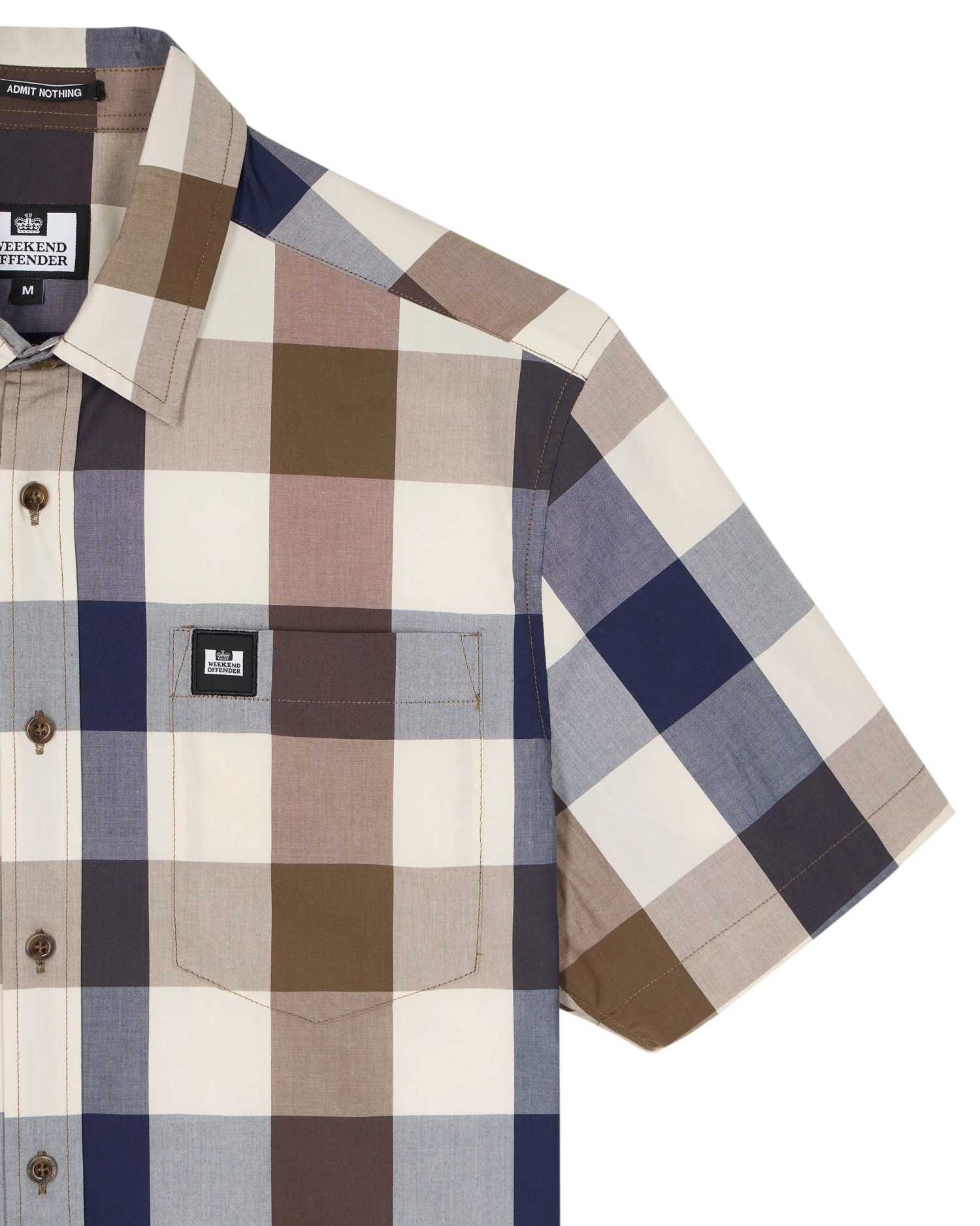 Weekend Offender Joyce Holiday Shirt Large House Check 6 Weekend Offender Joyce Holiday Shirt Large House Check - Image 6